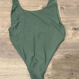 Aerie Olive Green One-Piece Swimsuit